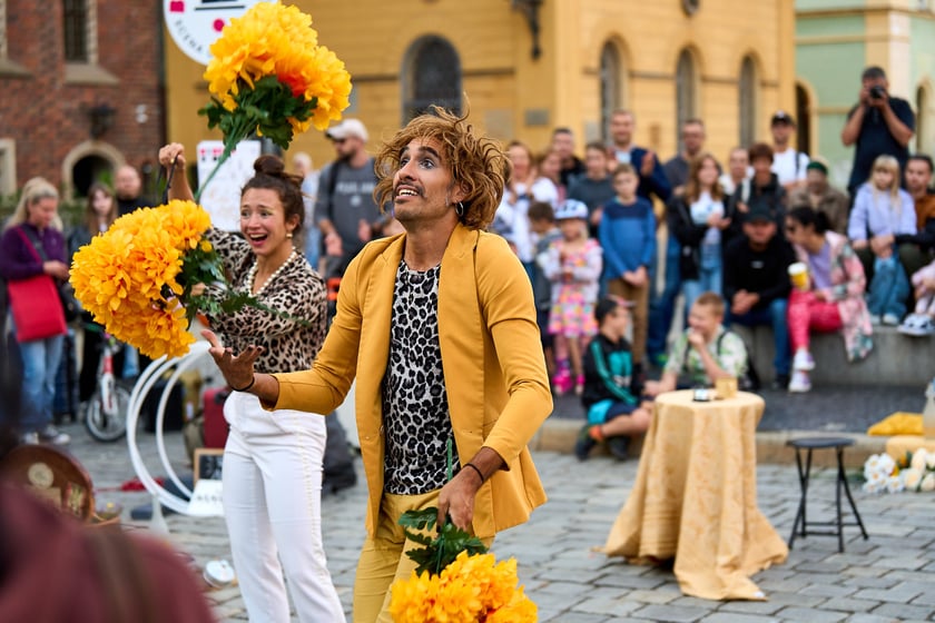 Podróżny festiwal artystów ulicznych Busker Tour na wrocławskim Rynku - 5 i 6 września 2025 r.