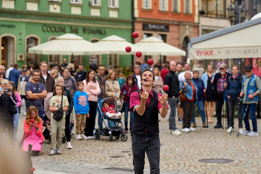 Podróżny festiwal artystów ulicznych Busker Tour na wrocławskim Rynku - 5 i 6 września 2025 r.