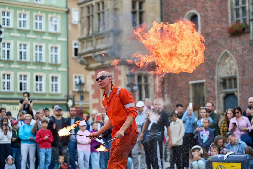 Podróżny festiwal artystów ulicznych Busker Tour na wrocławskim Rynku - 5 i 6 września 2025 r.