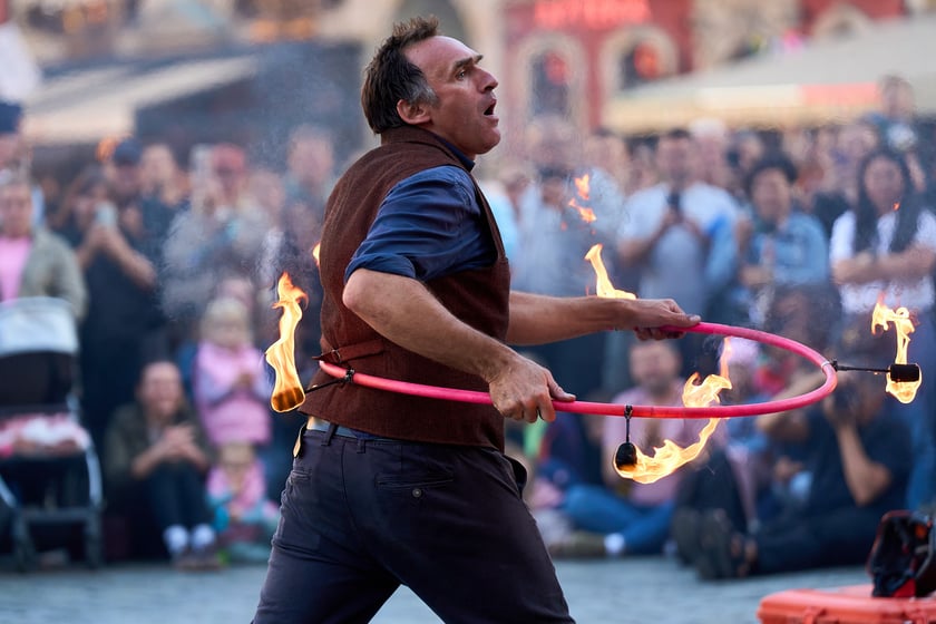 Podróżny festiwal artystów ulicznych Busker Tour na wrocławskim Rynku - 5 i 6 września 2025 r.
