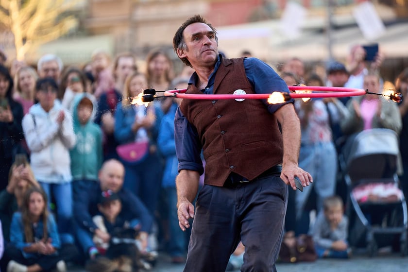 Podróżny festiwal artystów ulicznych Busker Tour na wrocławskim Rynku - 5 i 6 września 2025 r.