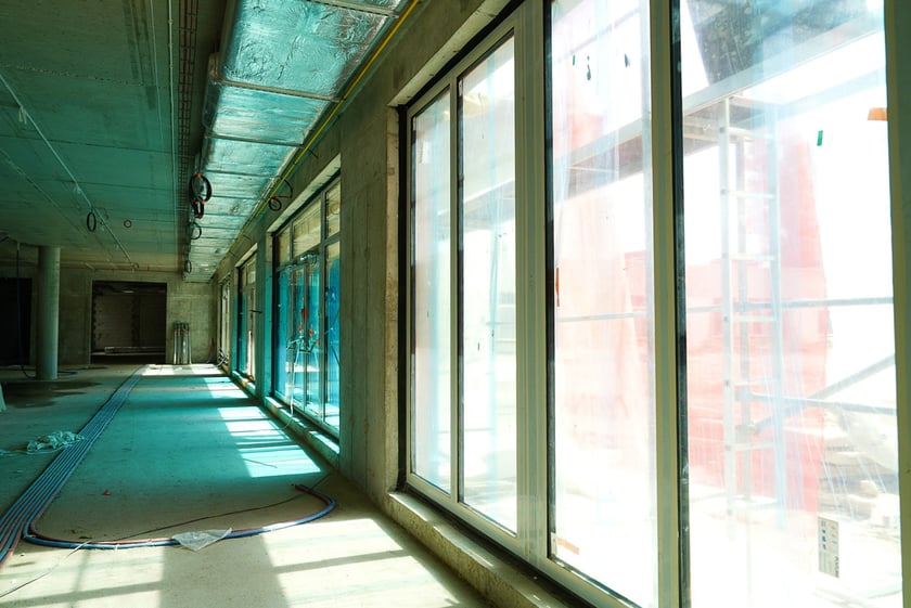 ZSP na Zwycięskiej w budowie pod koniec sierpnia 2025