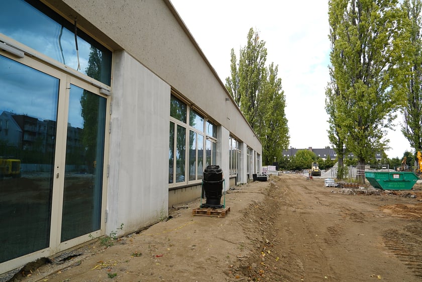 ZSP na Zwycięskiej w budowie pod koniec sierpnia 2025