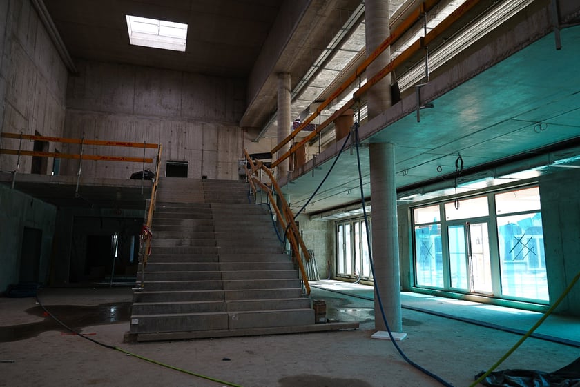 ZSP na Zwycięskiej w budowie pod koniec sierpnia 2025