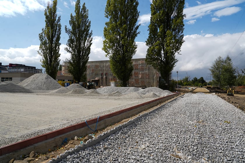 ZSP na Zwycięskiej w budowie pod koniec sierpnia 2025