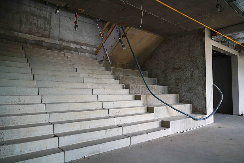 ZSP na Zwycięskiej w budowie pod koniec sierpnia 2025