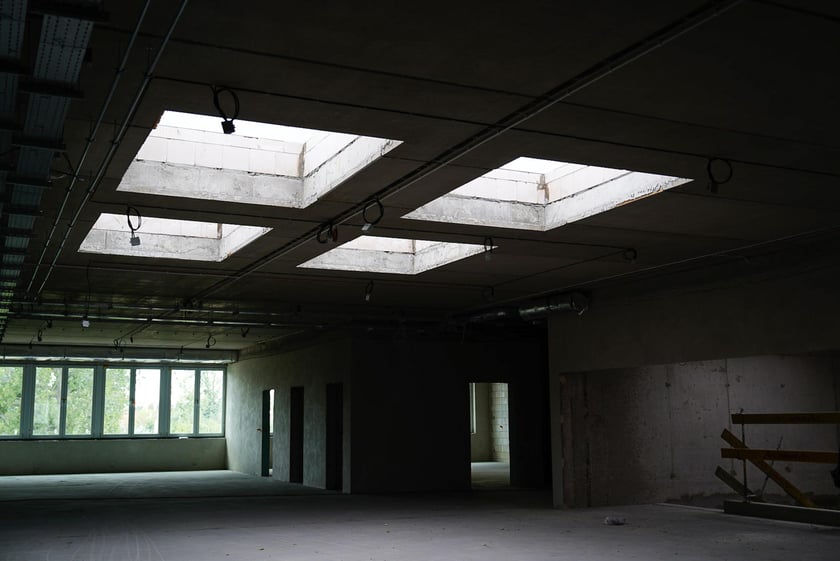 ZSP na Zwycięskiej w budowie pod koniec sierpnia 2025