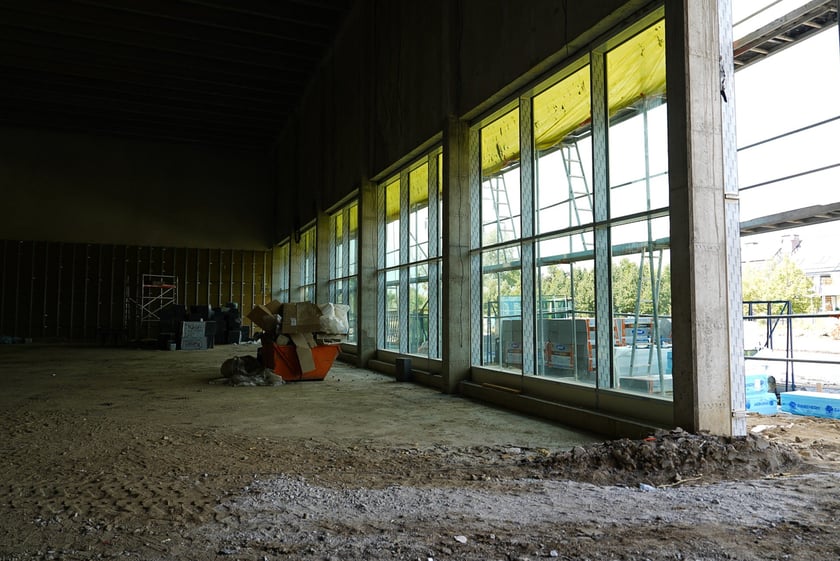 ZSP na Zwycięskiej w budowie pod koniec sierpnia 2025