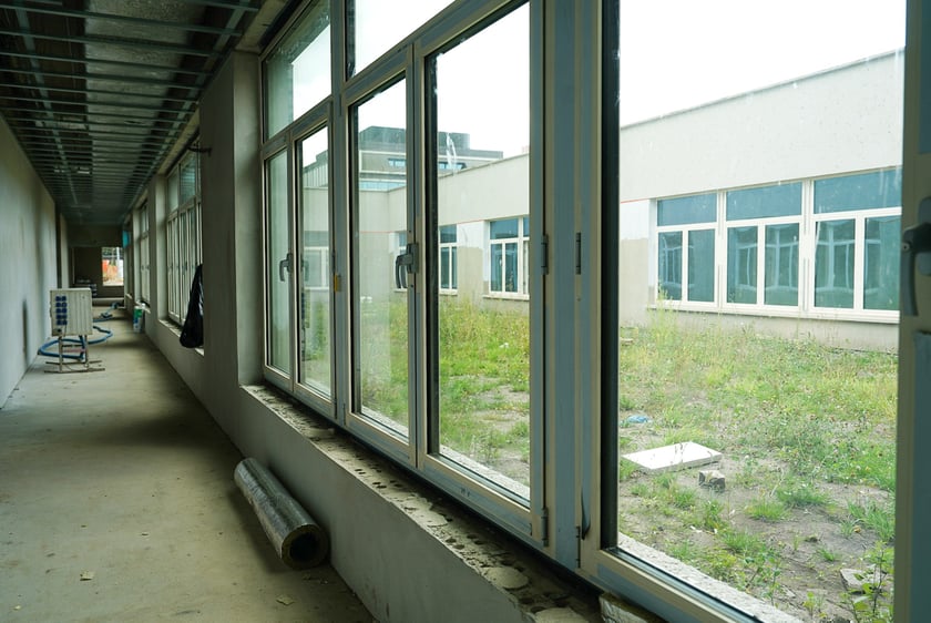 ZSP na Zwycięskiej w budowie pod koniec sierpnia 2025