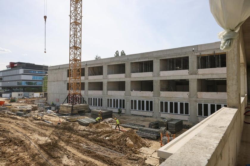 ZSP na Zwycięskiej w budowie w maju 2025