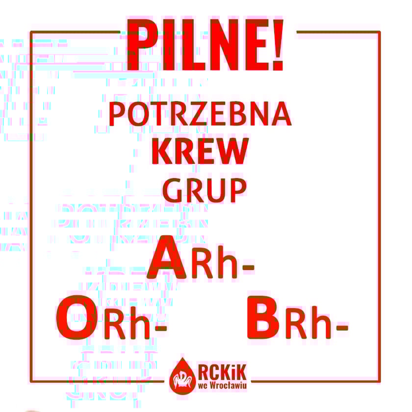 Regionalne Centrum Krwiodawstwa i Krwiolecznictwa szuka pracowników i apeluje o krew