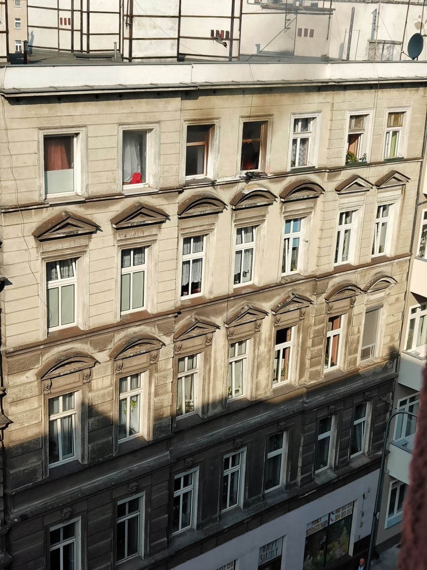 Pożar mieszkania przy ul. Chrobrego