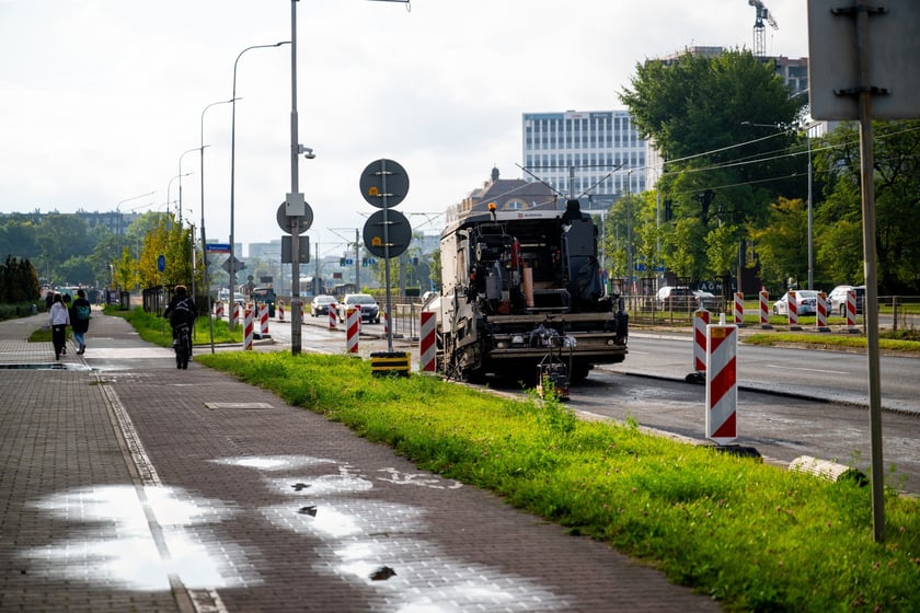 Remont Legnickiej, 10 września 2025