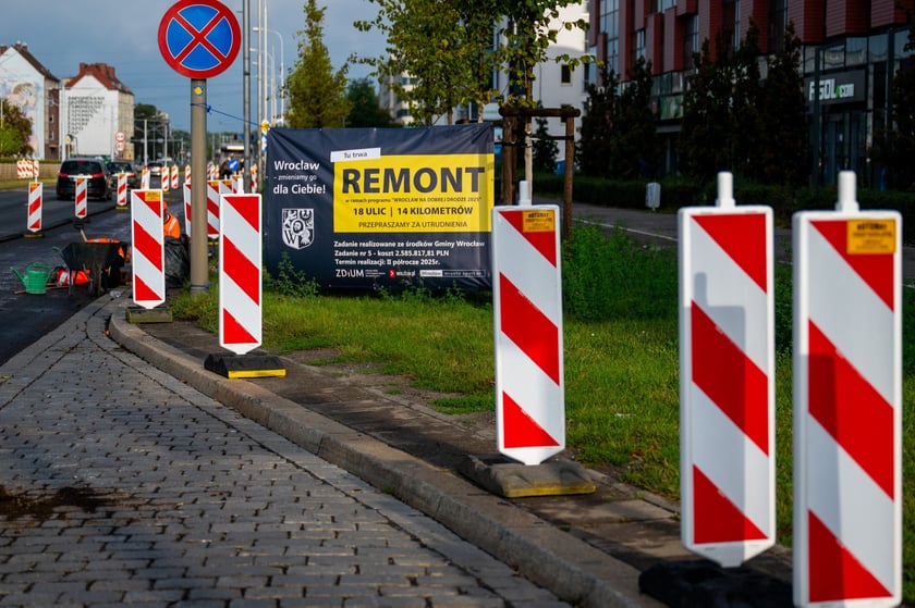Remont Legnickiej, 10 września 2025