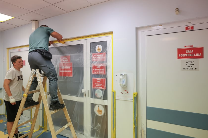 "Zadyma", czyli remont w czynie społecznym na oddziale ginekologii onkologicznej.