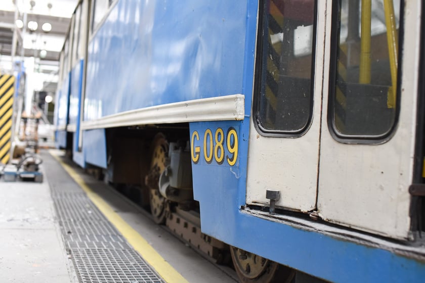 Zabytkowa hala na zajezdni Borek, lato 2025