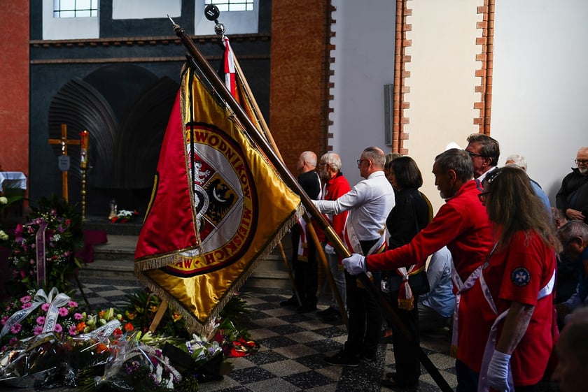 Pogrzeb Bronisława Zatheya na Cmentarzu Grabiszyńskim 12 września