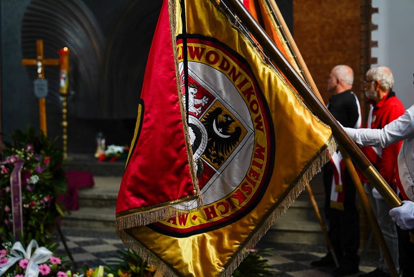 Pogrzeb Bronisława Zatheya na Cmentarzu Grabiszyńskim 12 września