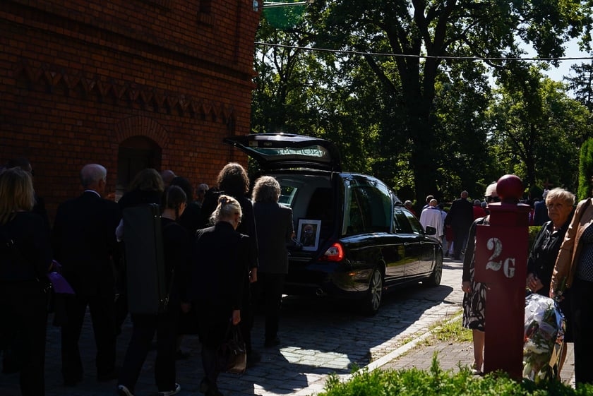 Pogrzeb Bronisława Zatheya na Cmentarzu Grabiszyńskim 12 września