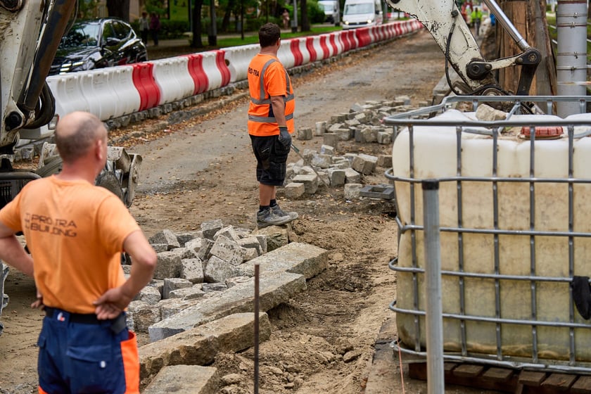 Przebudowa Powstańców Śląskich, 15 września 2025