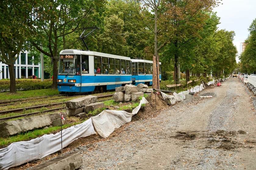 Przebudowa Powstańców Śląskich, 15 września 2025