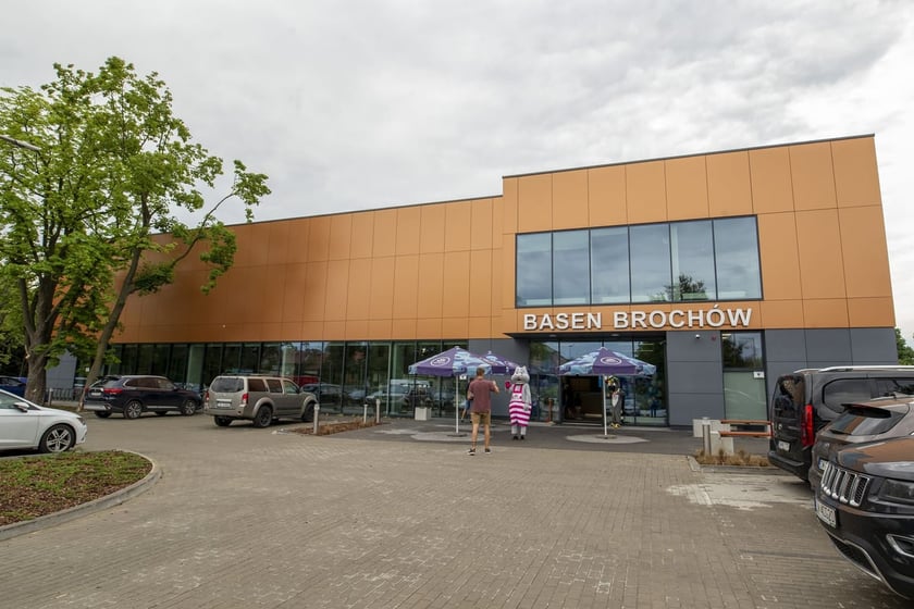 Aquapark Brochów w czasie otwarcia