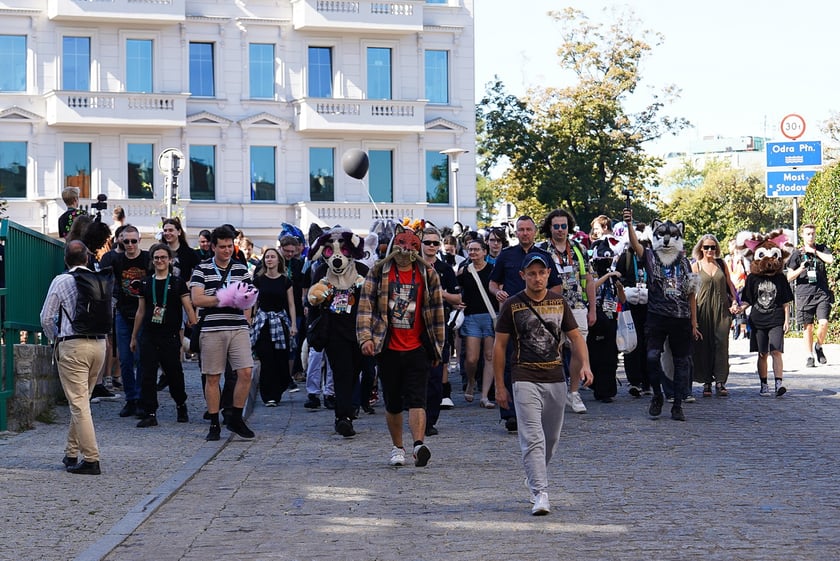 Futrzaki opanowały Wrocław - marsz Furwalk 2025