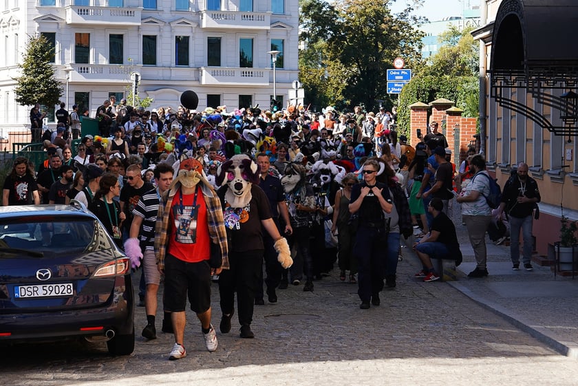 Futrzaki opanowały Wrocław - marsz Furwalk 2025