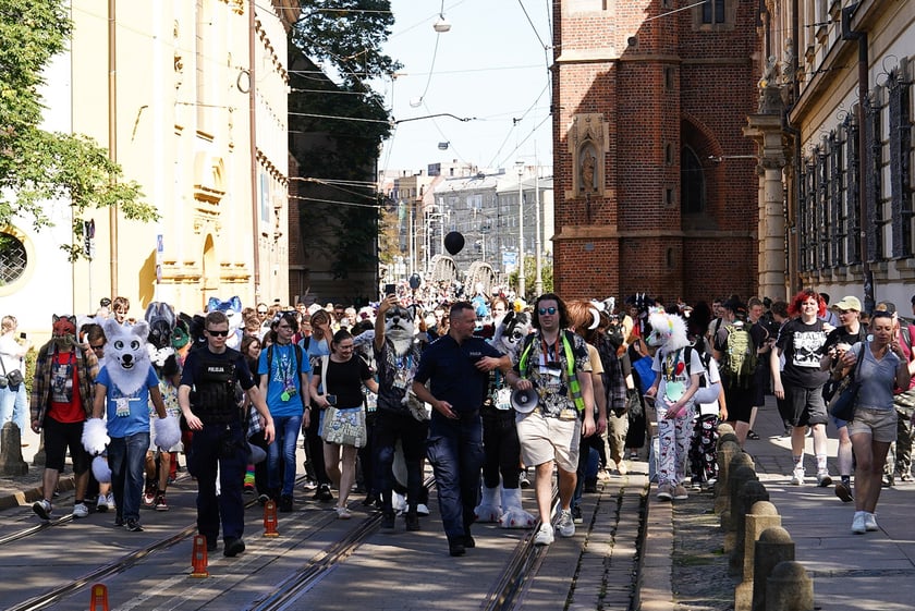 Futrzaki opanowały Wrocław - marsz Furwalk 2025