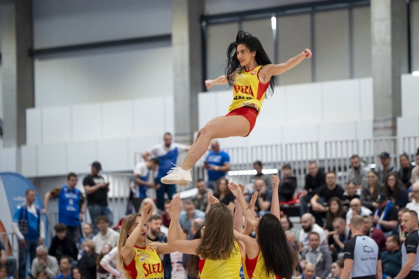 Z meczu ligowego Ślęzy w hali na Kłokoczycach, sezon 2024/2025