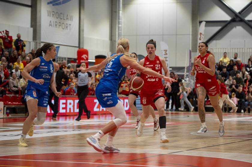 Z meczu ligowego Ślęzy w hali na Kłokoczycach, sezon 2024/2025