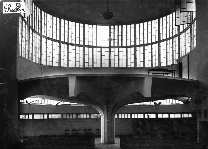 Kości&oacute;ł św. Wawrzyńca przy ul. Bujwida - wnętrze