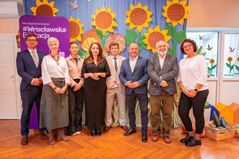 Dieta wegetariańska w kolejnych wrocławskich placówkach - konferencja prasowa 30.09.2025