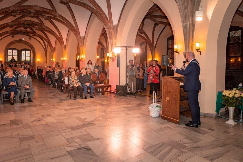 Wręczenie gratulacji parom z przeszlo 50-letnim stażem - 30 września 2025