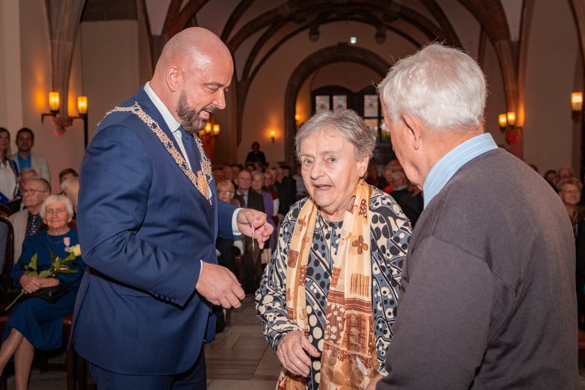 Wręczenie gratulacji parom z przeszlo 50-letnim stażem - 30 września 2025