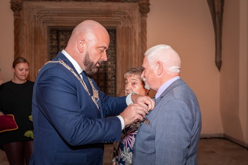 Wręczenie gratulacji parom z przeszlo 50-letnim stażem - 30 września 2025