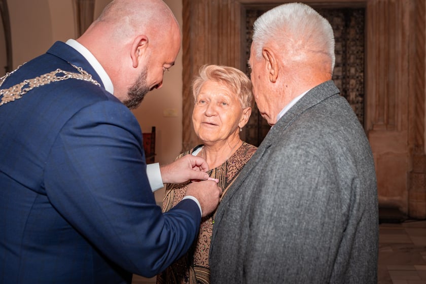 Wręczenie gratulacji parom z przeszlo 50-letnim stażem - 30 września 2025