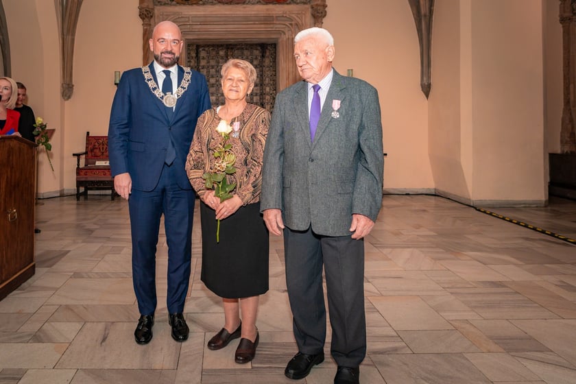 Wręczenie gratulacji parom z przeszlo 50-letnim stażem - 30 września 2025