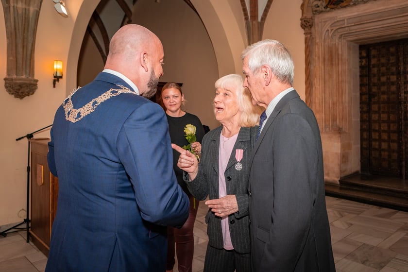 Wręczenie gratulacji parom z przeszlo 50-letnim stażem - 30 września 2025