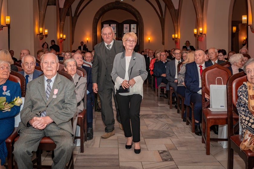 Wręczenie gratulacji parom z przeszlo 50-letnim stażem - 30 września 2025