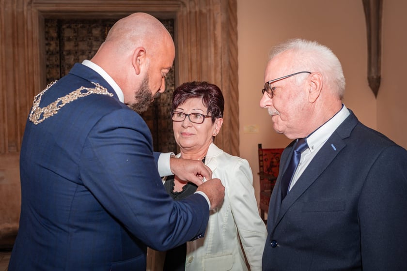 Wręczenie gratulacji parom z przeszlo 50-letnim stażem - 30 września 2025