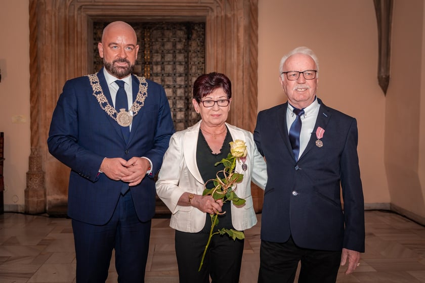 Wręczenie gratulacji parom z przeszlo 50-letnim stażem - 30 września 2025