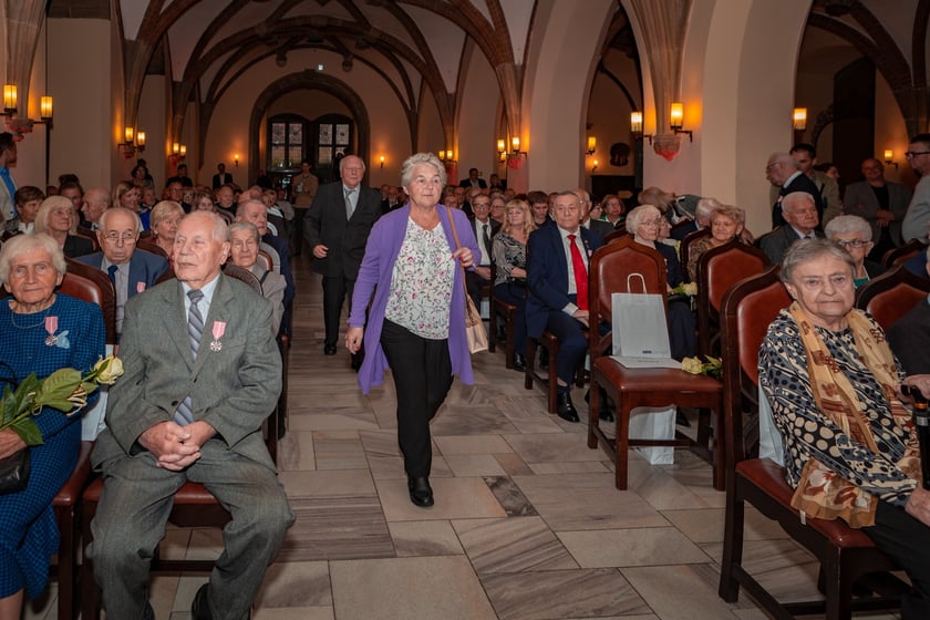 Wręczenie gratulacji parom z przeszlo 50-letnim stażem - 30 września 2025