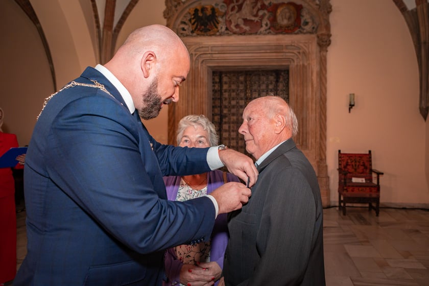 Wręczenie gratulacji parom z przeszlo 50-letnim stażem - 30 września 2025