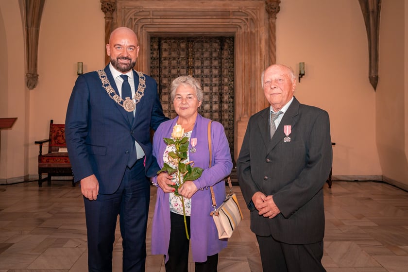 Wręczenie gratulacji parom z przeszlo 50-letnim stażem - 30 września 2025