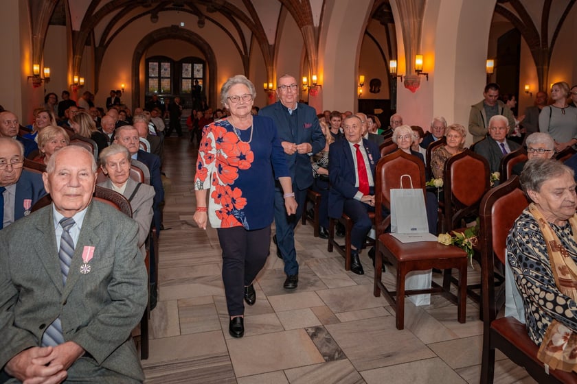 Wręczenie gratulacji parom z przeszlo 50-letnim stażem - 30 września 2025