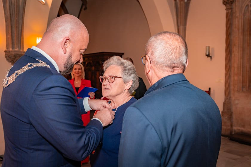 Wręczenie gratulacji parom z przeszlo 50-letnim stażem - 30 września 2025