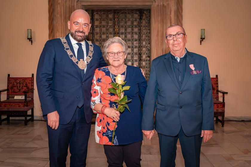 Wręczenie gratulacji parom z przeszlo 50-letnim stażem - 30 września 2025