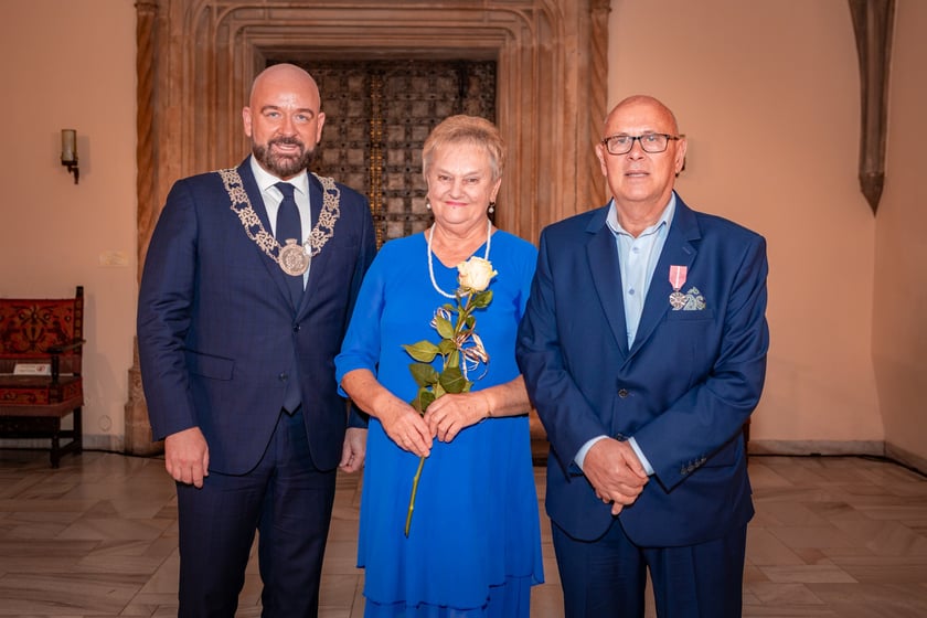 Wręczenie gratulacji parom z przeszlo 50-letnim stażem - 30 września 2025