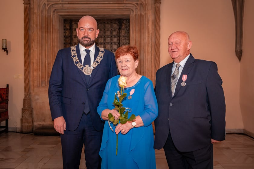 Wręczenie gratulacji parom z przeszlo 50-letnim stażem - 30 września 2025